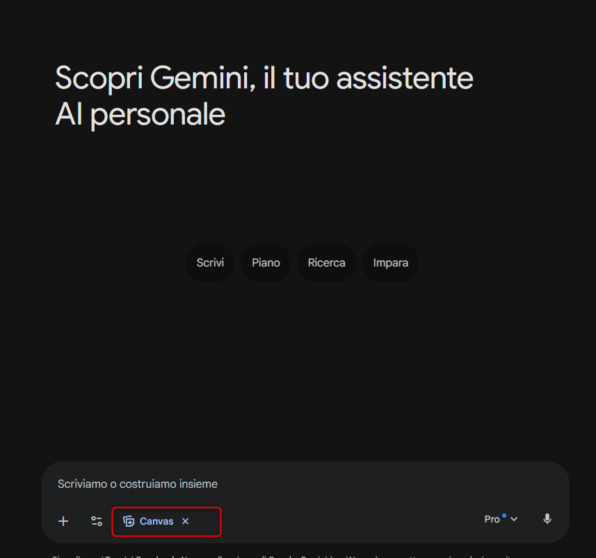 Screenshot di Presentazioni Power Point