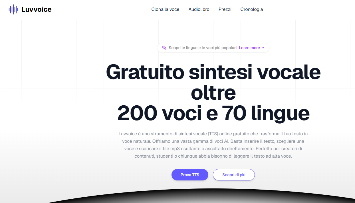 Screenshot di Luvvoice